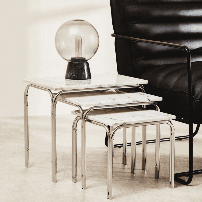 Marble Nesting Tables