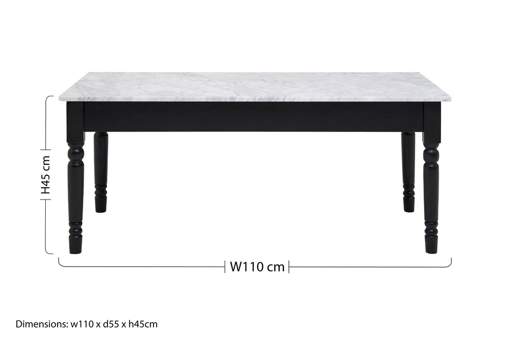 Henleyia Marble Coffee Table - Dendo Design