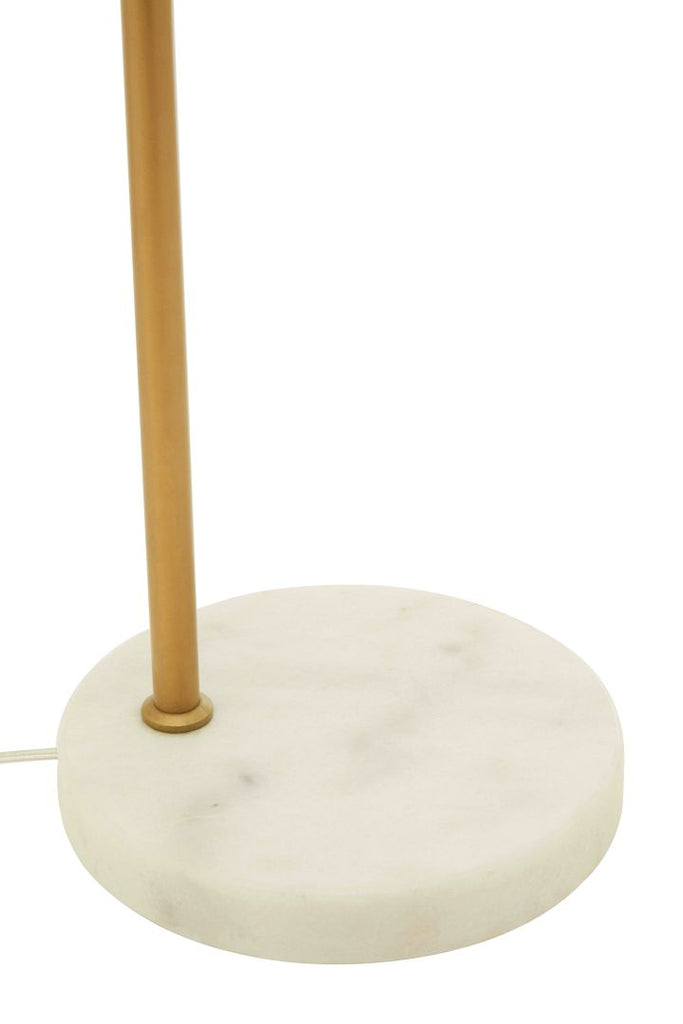 Revel Gold Finish Metal Floor Lamp - Dendo Design