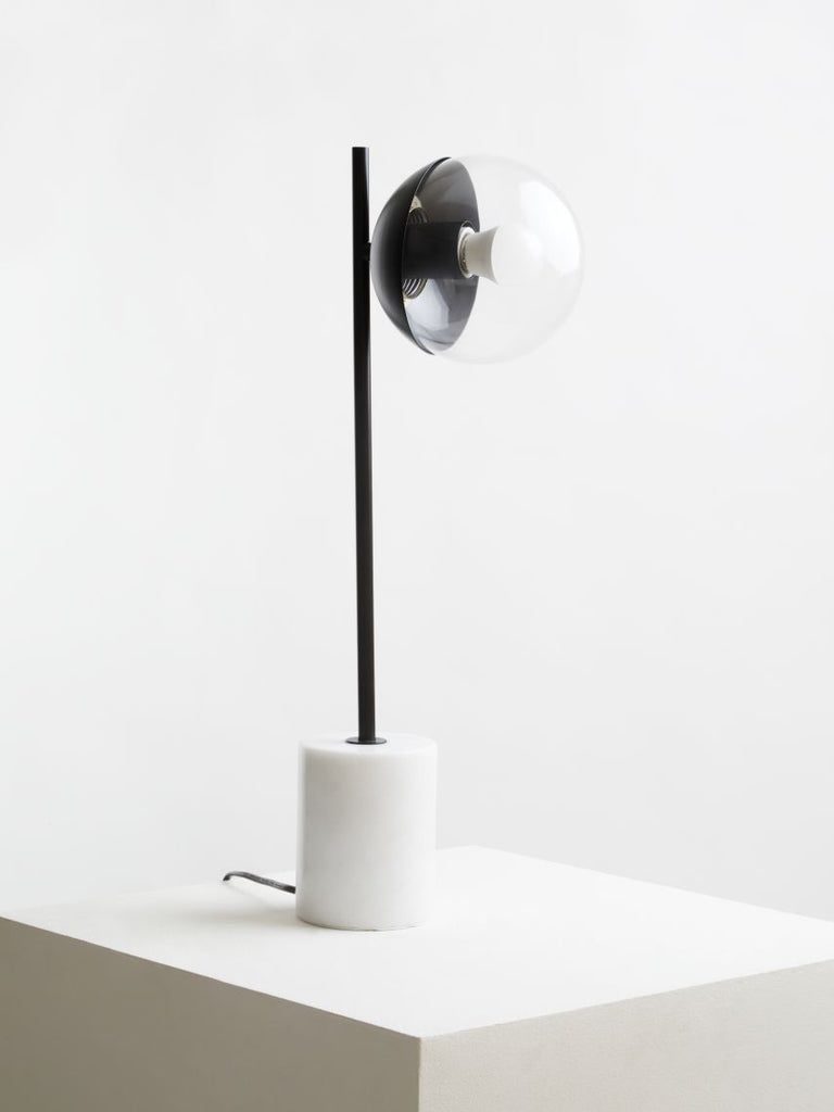 Revel Black Finish Metal Table Lamp - Dendo Design