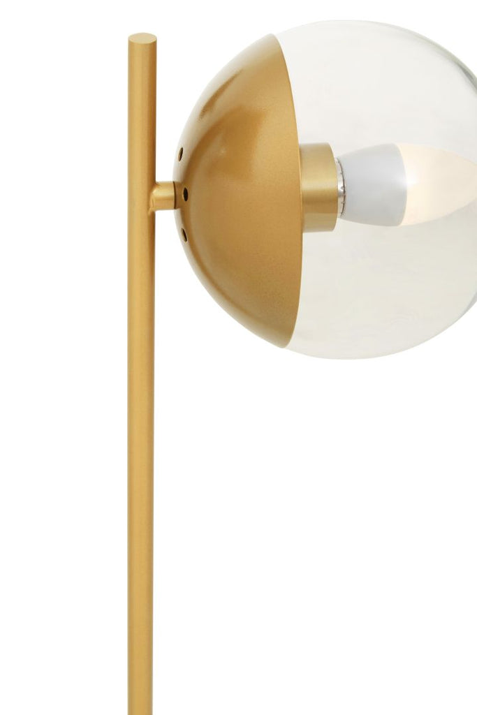 Revel Gold Finish Metal Table Lamp - Dendo Design