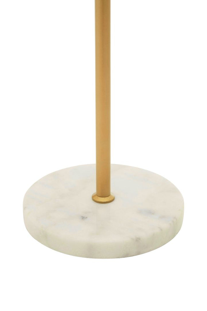 Revel Gold Finish Metal Floor Lamp - Dendo Design