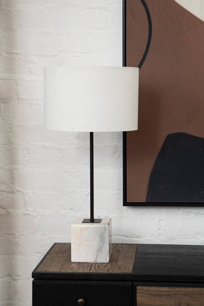 Murphy Marble Base Table Lamp - Dendo Design