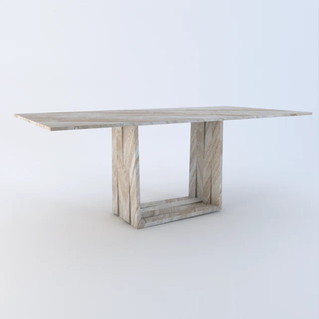 Aria Marble Dining Table - Dendo Design