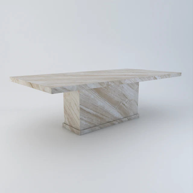 Athena Marble Dining Table - Dendo Design
