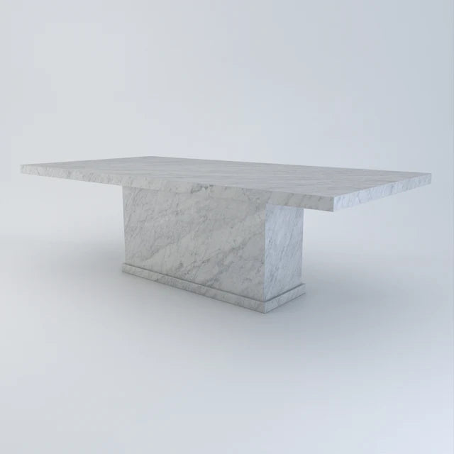Athena Marble Dining Table - Dendo Design