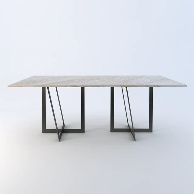 Capri Marble Dining Table - Dendo Design