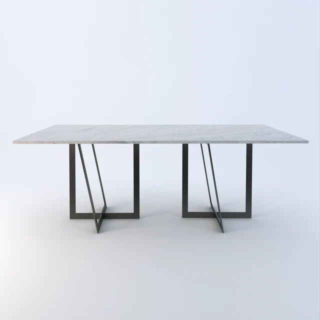 Capri Marble Dining Table - Dendo Design