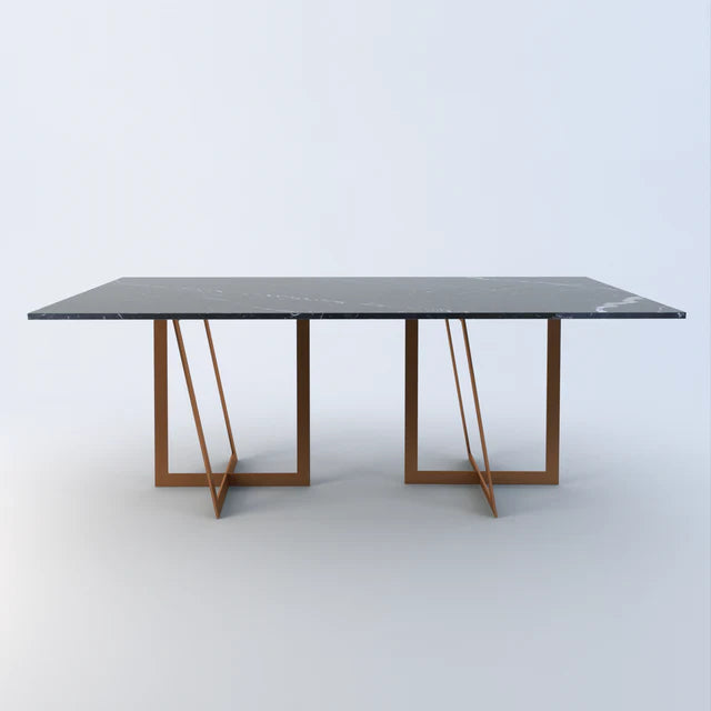 Capri Marble Dining Table - Dendo Design