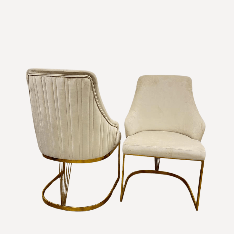 Chelmsford Velvet Dining Chair - Dendo Design