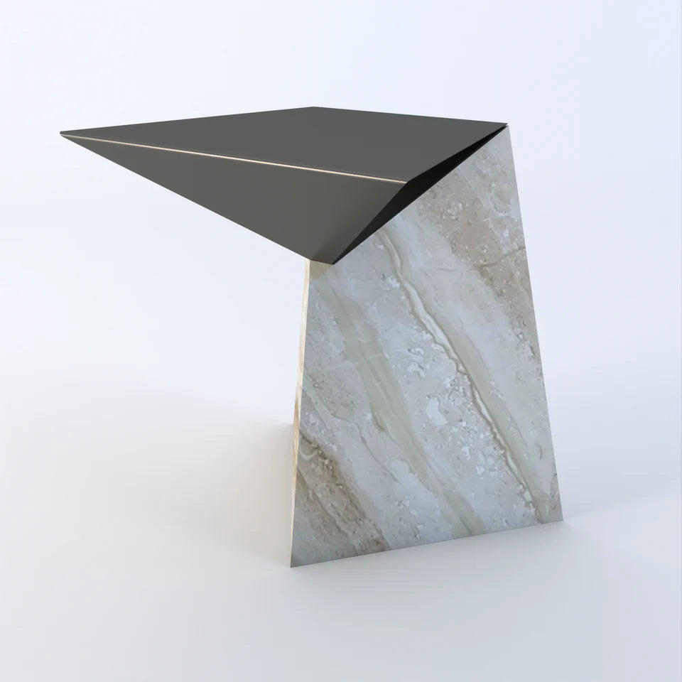 Concorde Marble Side Table - Dendo Design