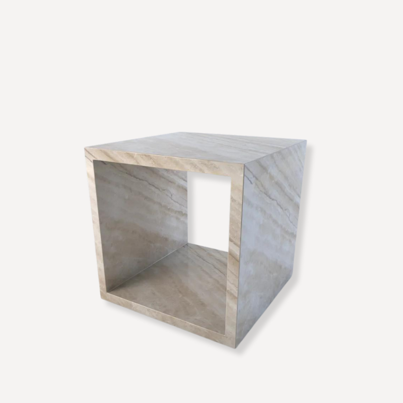 Cubo Marble Side Table - Dendo Design