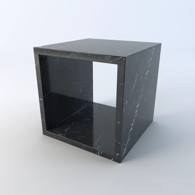 Cubo Marble Side Table - Dendo Design