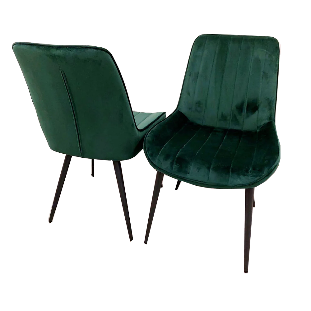 Dido Velvet Dining Chair - Dendo Design