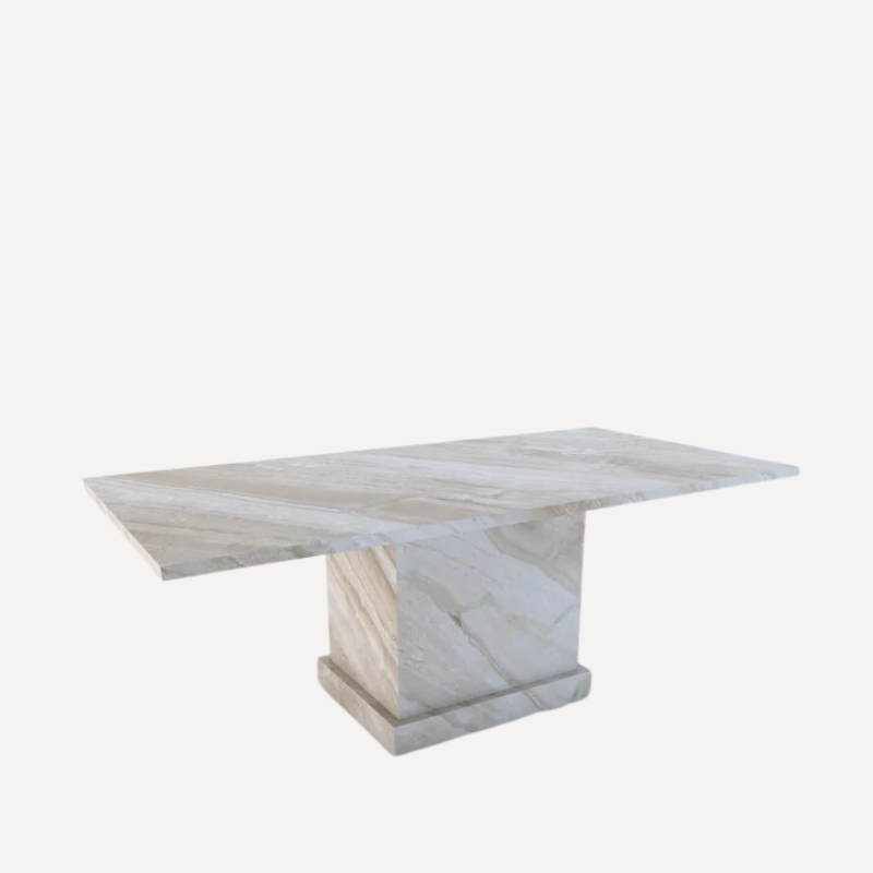 Athena Marble Rectangular Coffee Table - Dendo Design