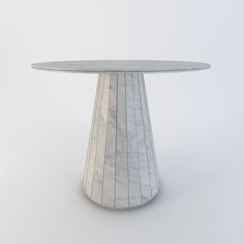Lusso Marble Bar Table - Dendo Design
