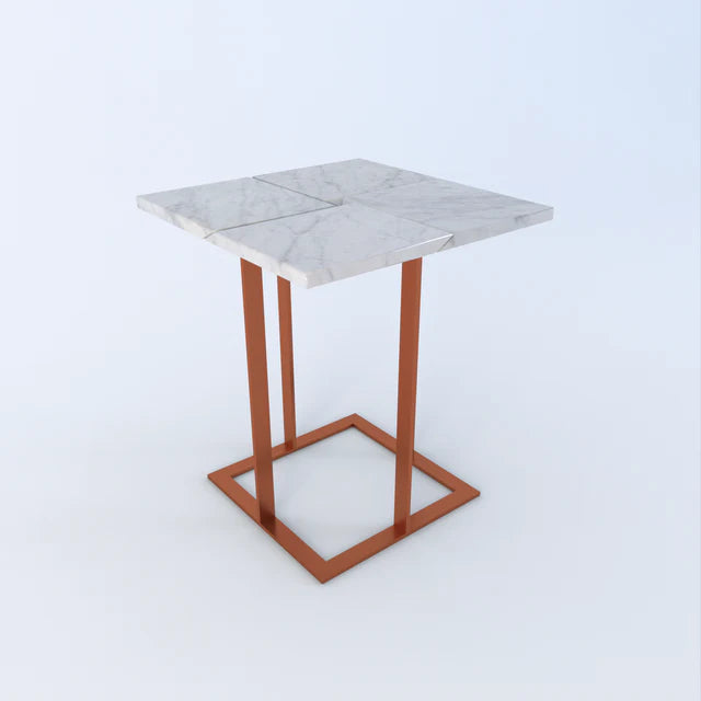 Oslo Marble Side Table - Dendo Design