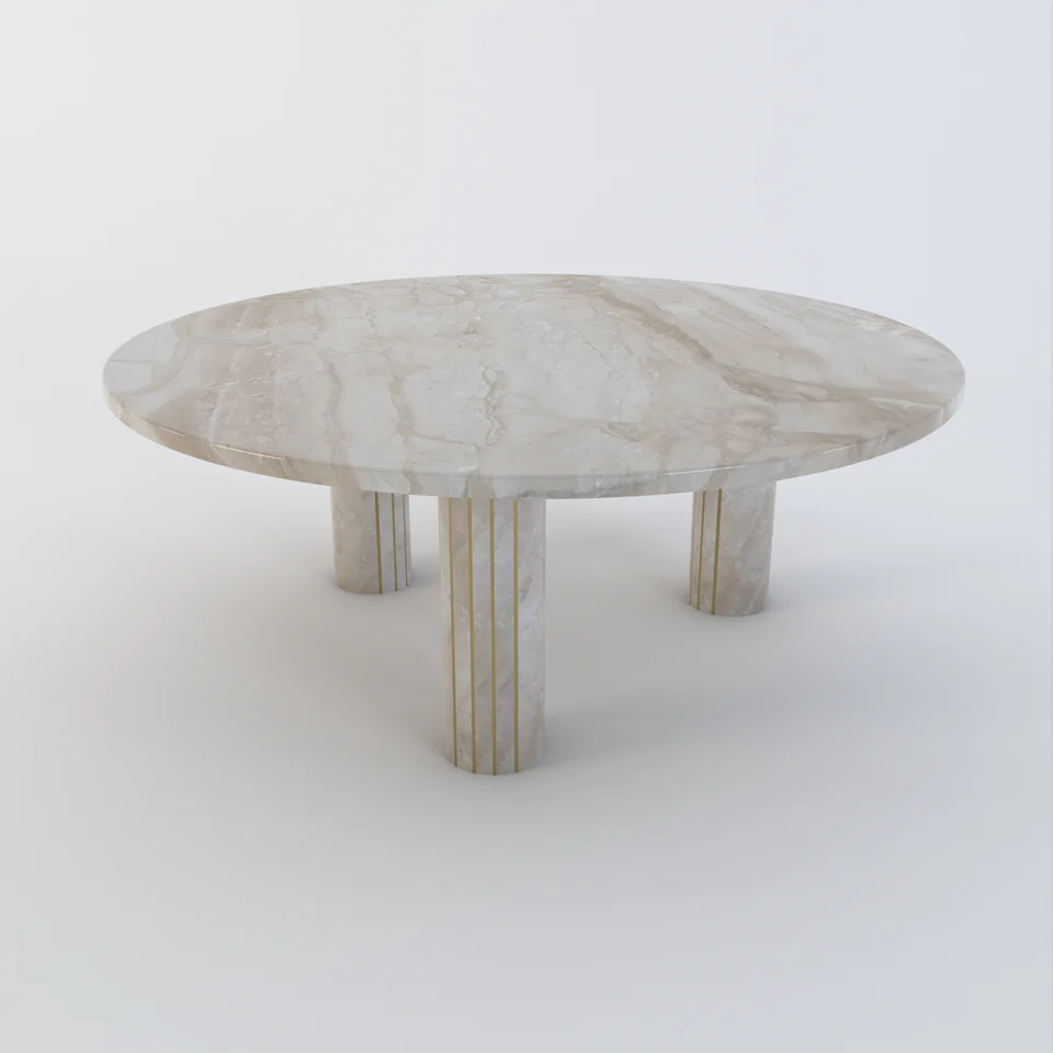 Piccolo Marble Square Coffee Table - Dendo Design