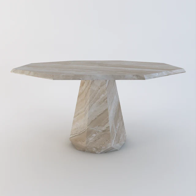 Prism Marble Dining Table - Dendo Design