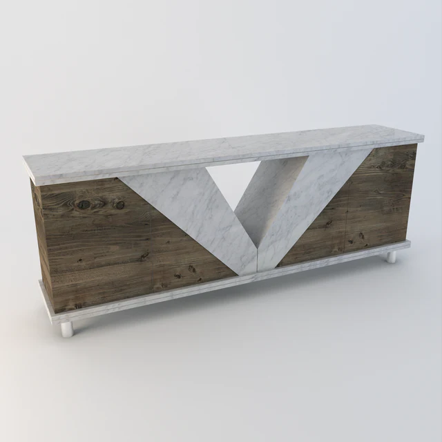 Vittoria Marble Sideboard - Dendo Design