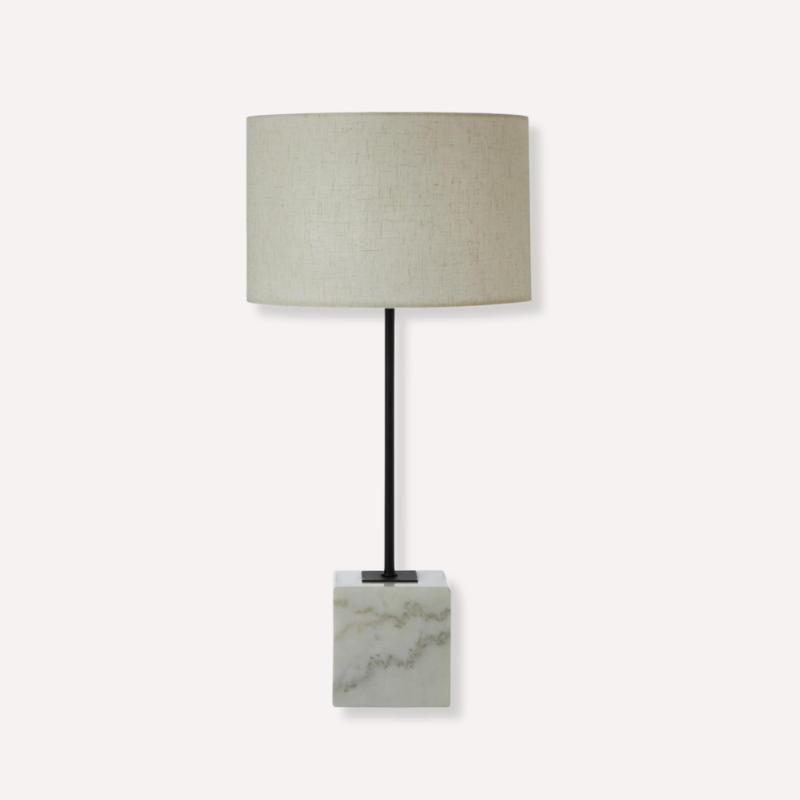 Murphy Marble Base Table Lamp - Dendo Design