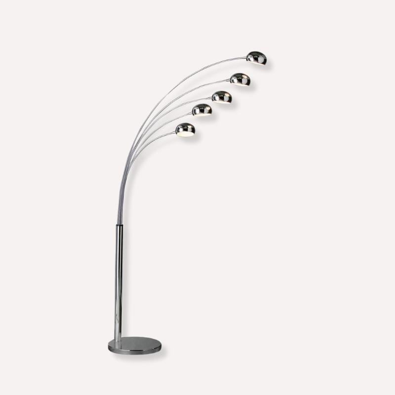 Zeuseus Floor 5 Arched Lights Lamp - Dendo Design