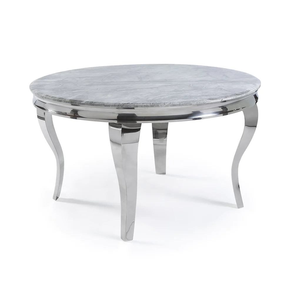 Louis Round Marble Dining Table - Dendo Design