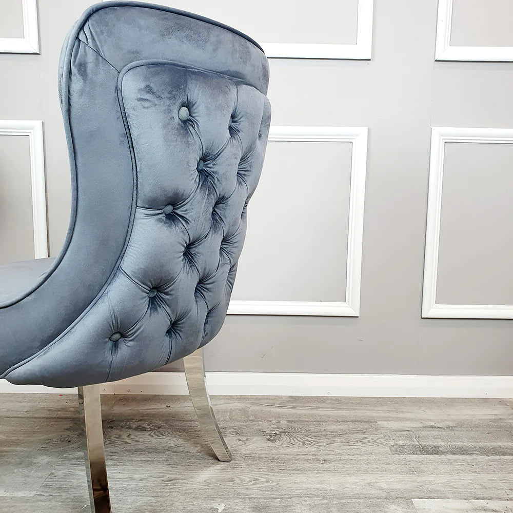 Sandhurst Straight Leg Dining Chair - Dendo Design