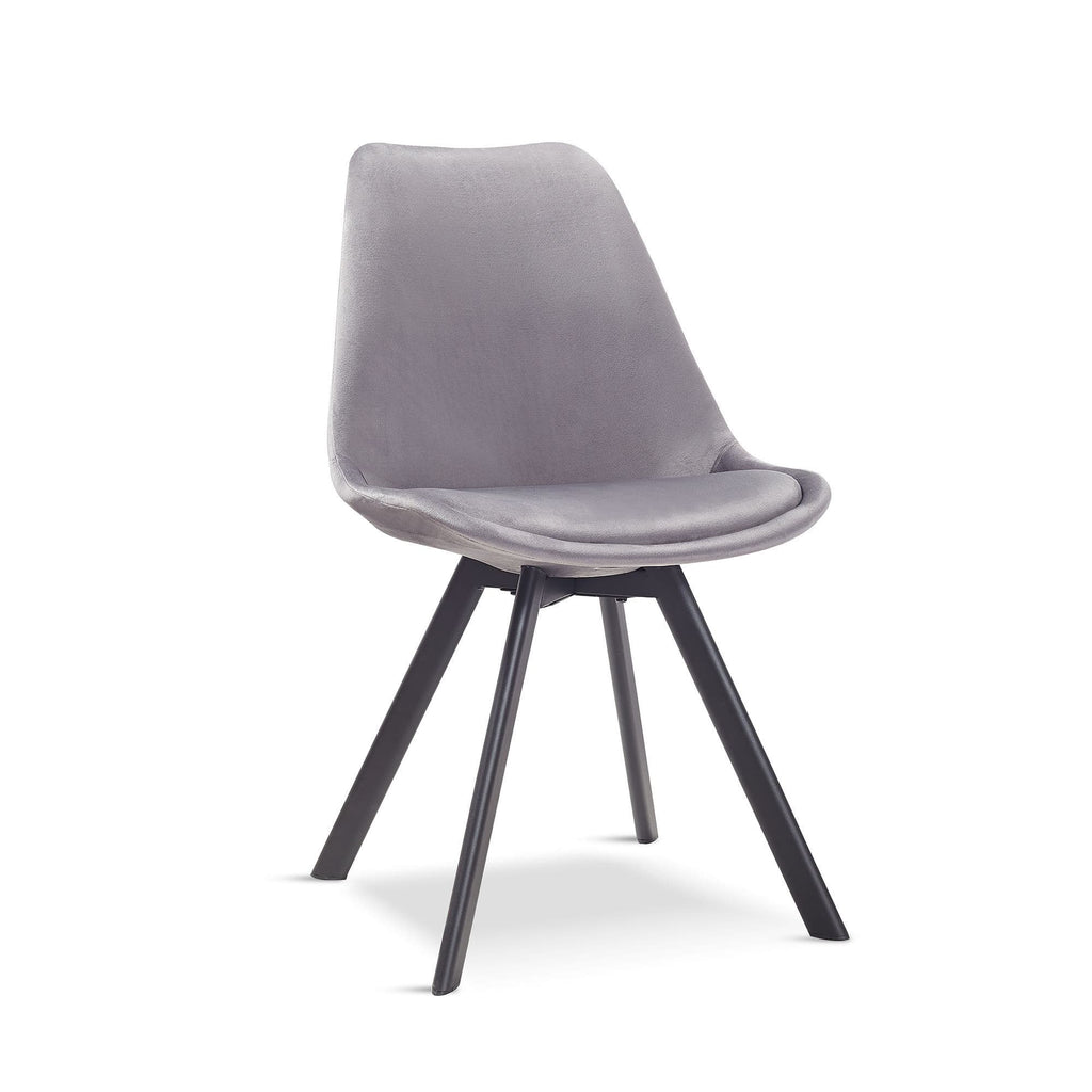 Velvet Tulip style Dining Chair - Dendo Design