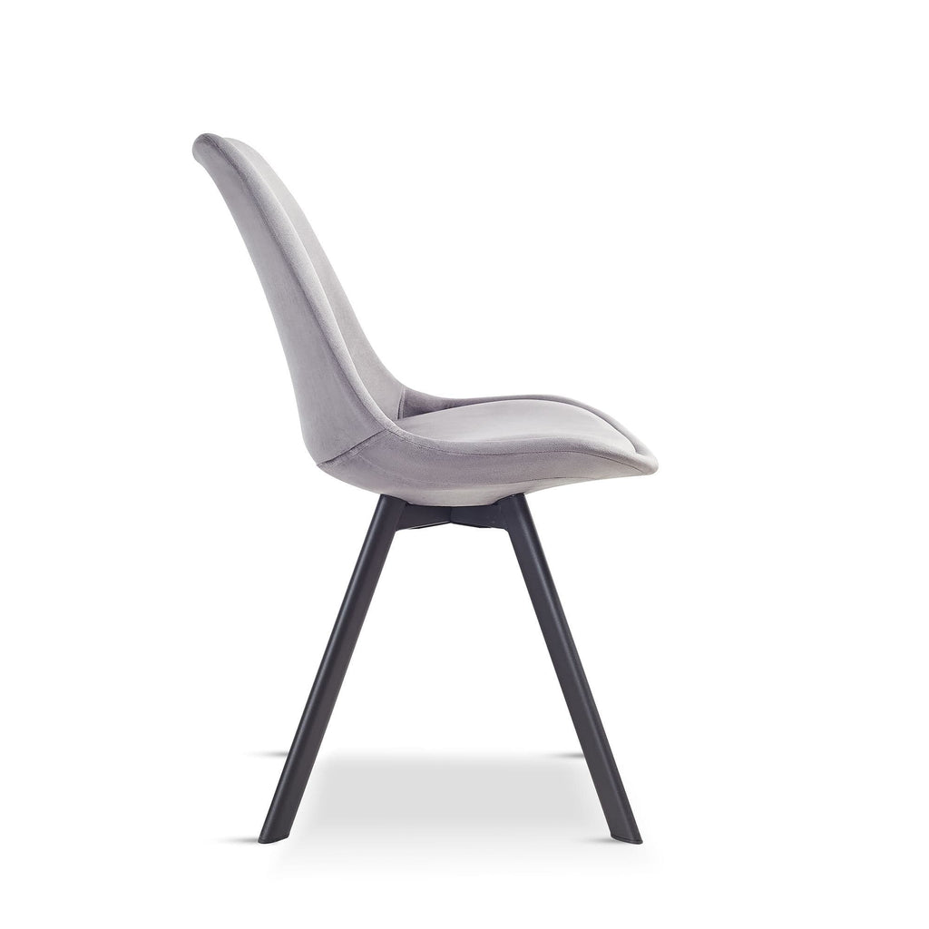 Velvet Tulip style Dining Chair - Dendo Design