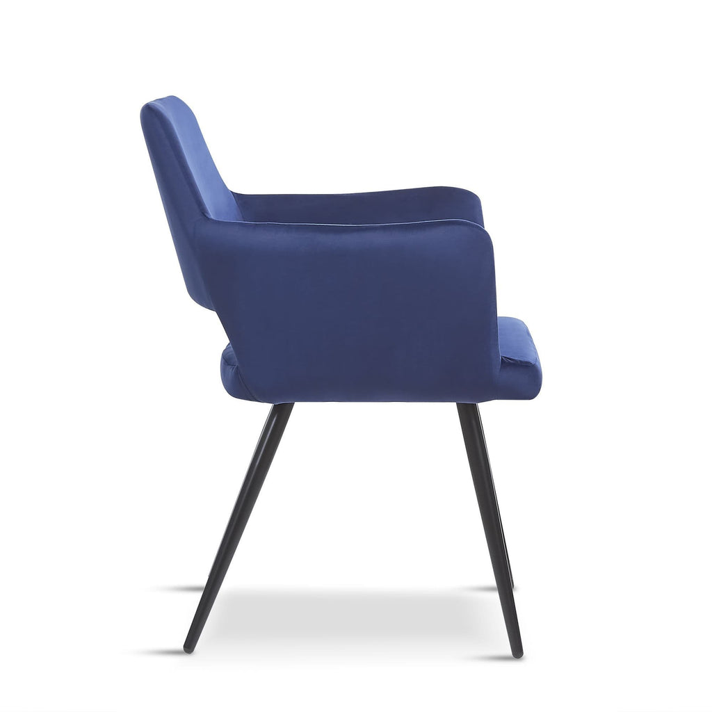 x2 Velvet Harrod Chair - Dendo Design