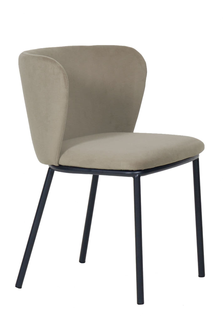 x2 Mandy Velvet Dining Chair - Dendo Design