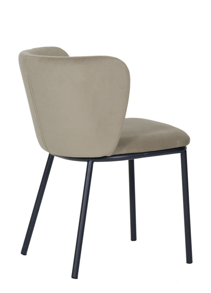 x2 Mandy Velvet Dining Chair - Dendo Design