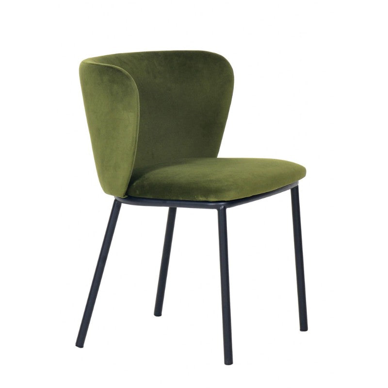 x2 Mandy Velvet Dining Chair - Dendo Design