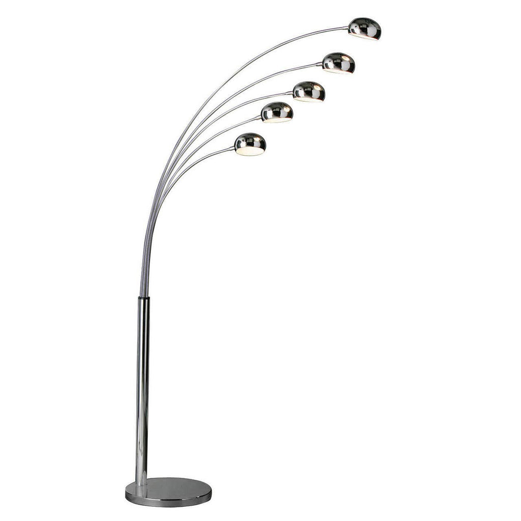 Zeuseus Floor 5 Arched Lights Lamp - Dendo Design