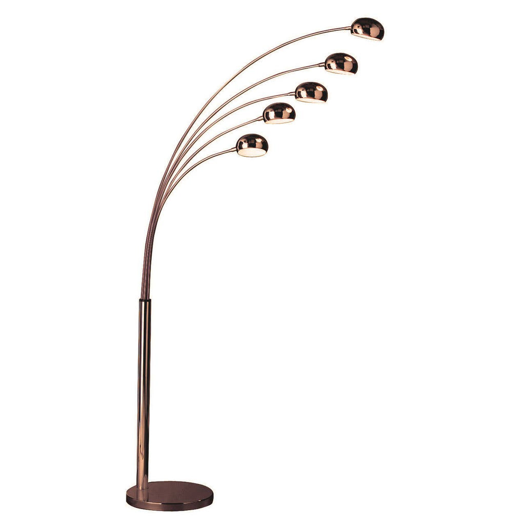 Zeuseus 5 Arced Lights Floor Lamp - Dendo Design