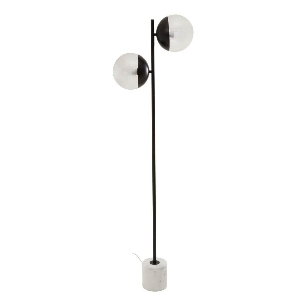 Revel Two Light Black Floor Lamp - Dendo Design