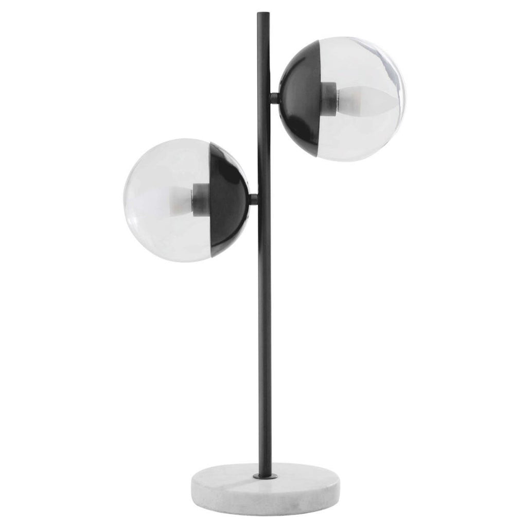 Revel Black Finish Metal Table Lamp - Dendo Design