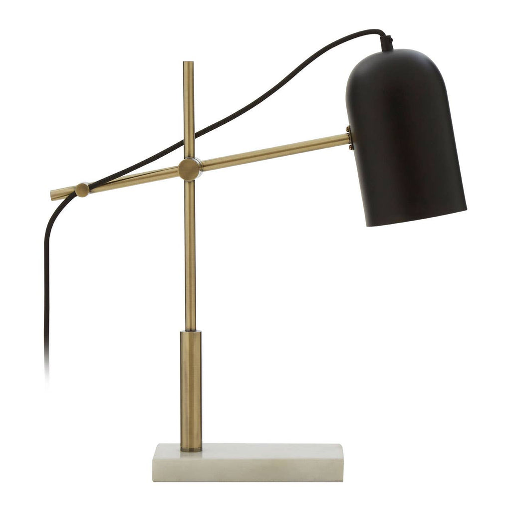 Equinox Black Shade Desk Lamp - Dendo Design